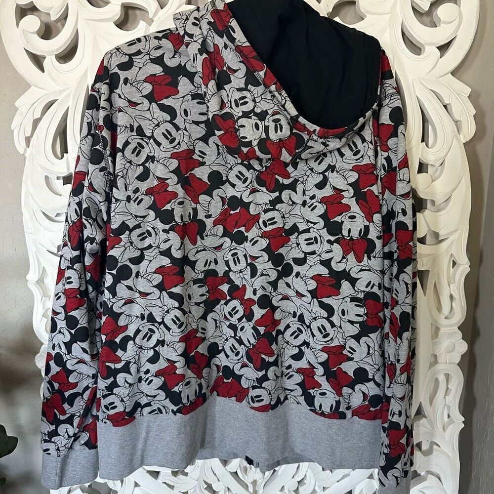 Disney Minnie Mouse Faces Zip Hoodie - Picture 4 of 4